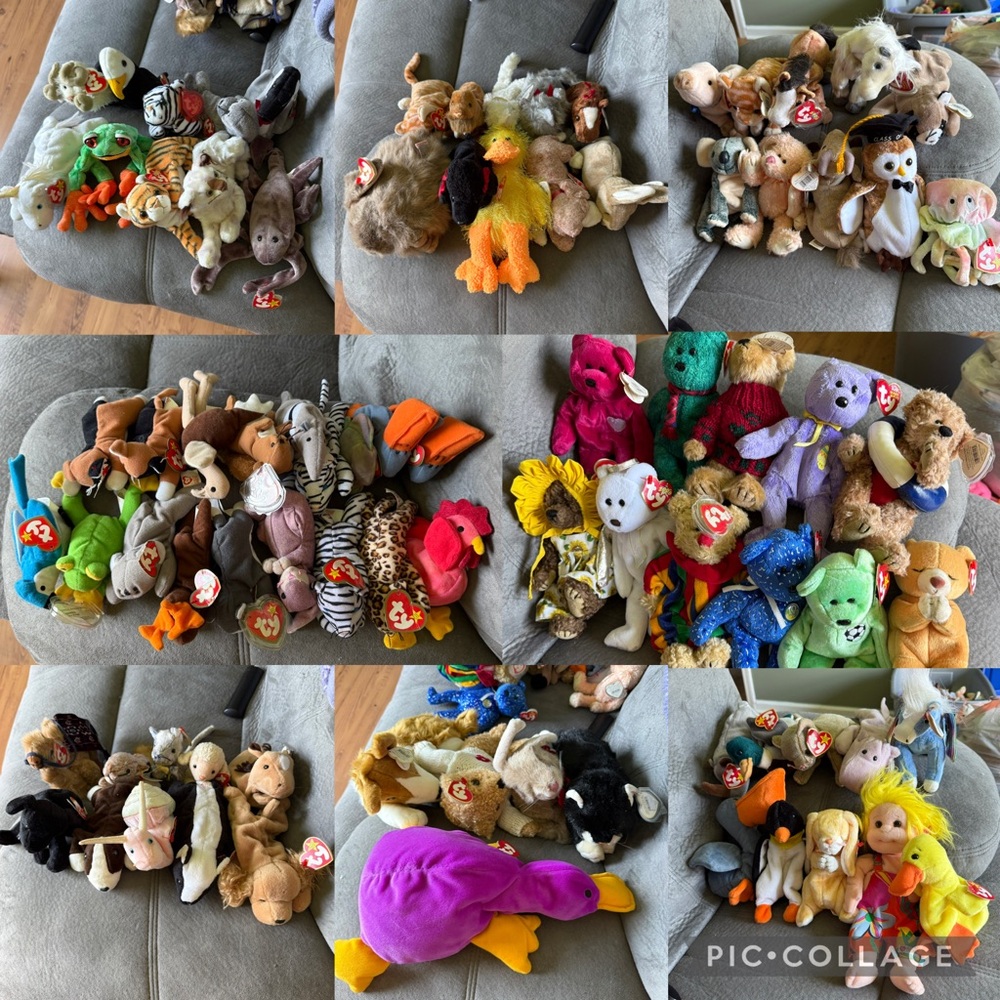 Ty Beanie Baby Lot - 84 Total - Bundle 1 of 2
